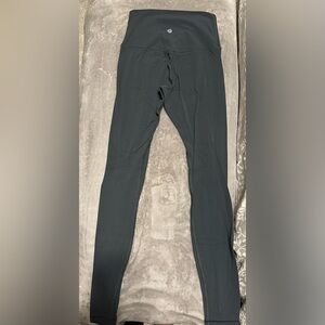 Lululemon Greyish Blue 28” Align Pant Size 4